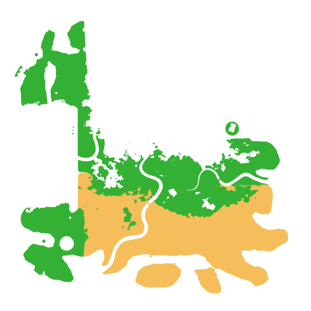 Biome Rust Map: Procedural Map, Size: 3850, Seed: 869232211