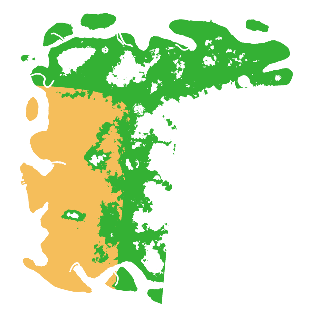 Biome Rust Map: Procedural Map, Size: 5000, Seed: 613173