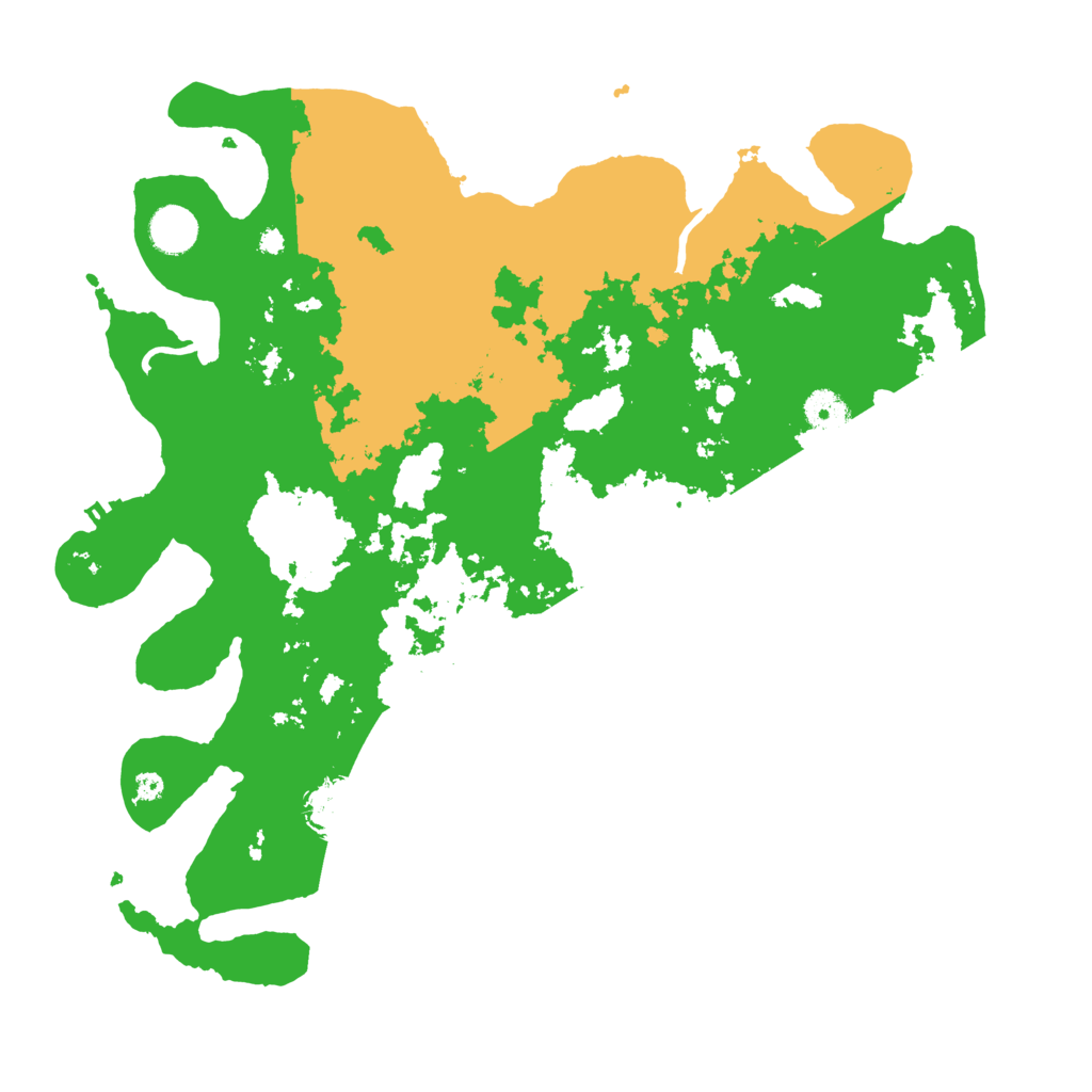 Biome Rust Map: Procedural Map, Size: 3950, Seed: 1346002