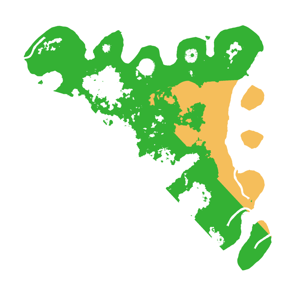 Biome Rust Map: Procedural Map, Size: 3250, Seed: 692811