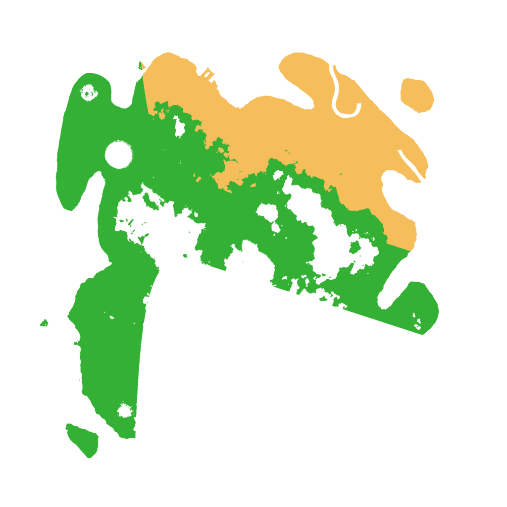 Biome Rust Map: Procedural Map, Size: 3250, Seed: 3649913