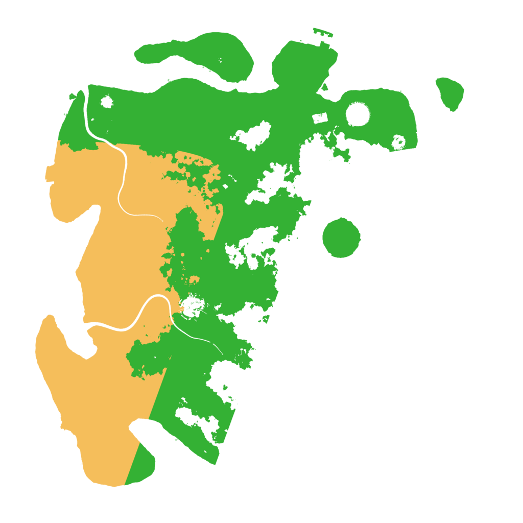Biome Rust Map: Procedural Map, Size: 3850, Seed: 354937895