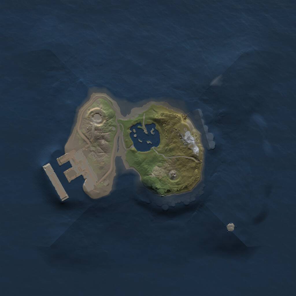 Rust Map: Procedural Map, Size: 1500, Seed: 839328259, 3 Monuments