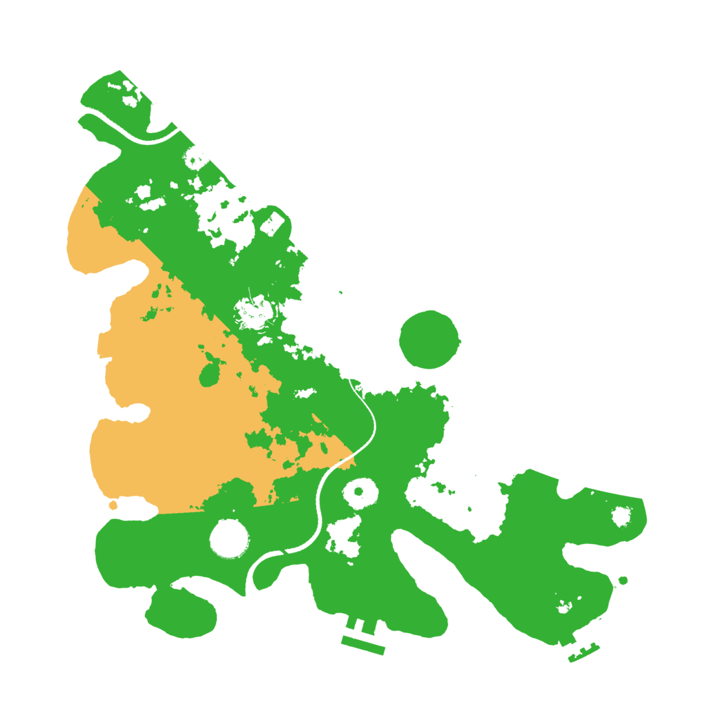 Biome Rust Map: Procedural Map, Size: 3250, Seed: 3092513