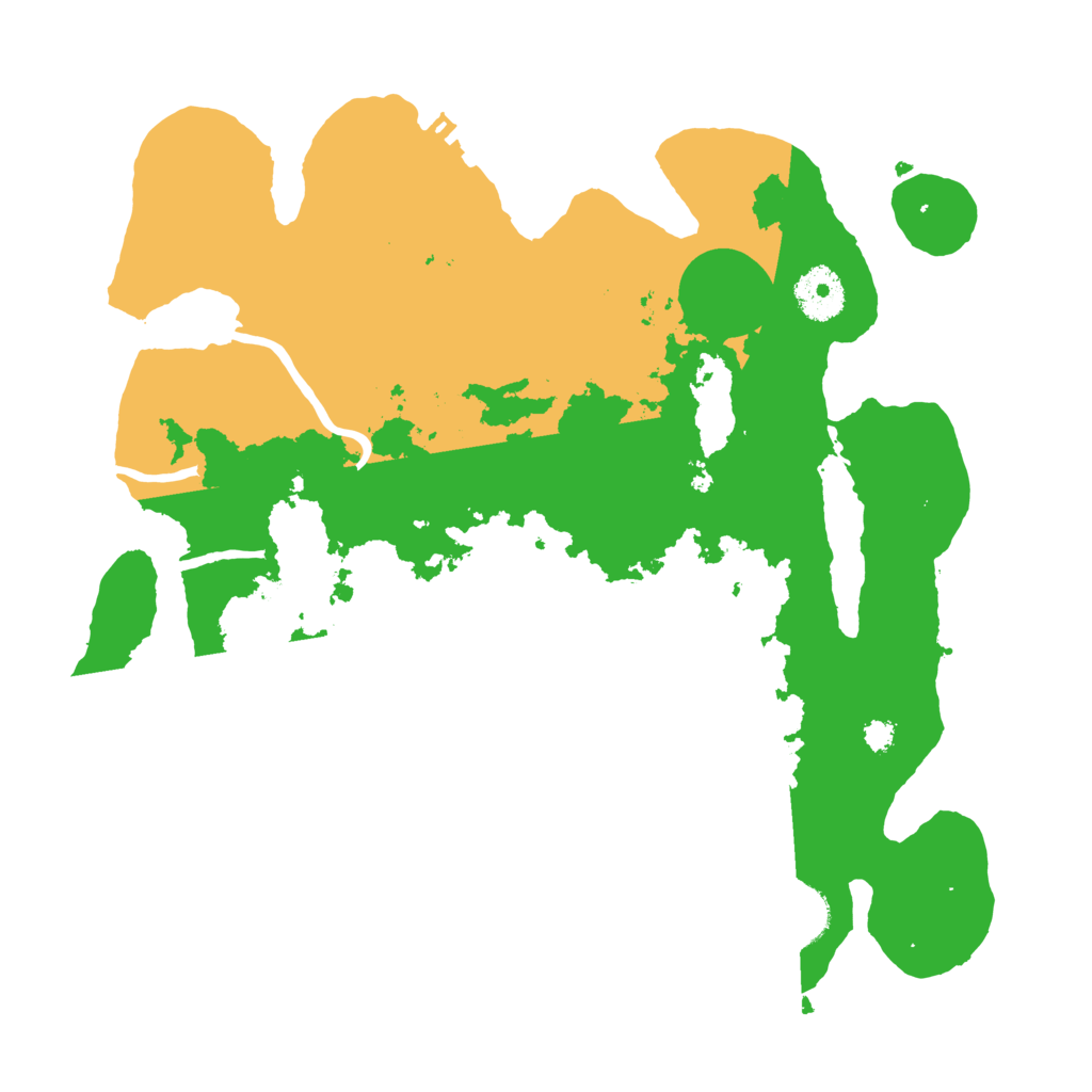 Biome Rust Map: Procedural Map, Size: 3250, Seed: 1505864