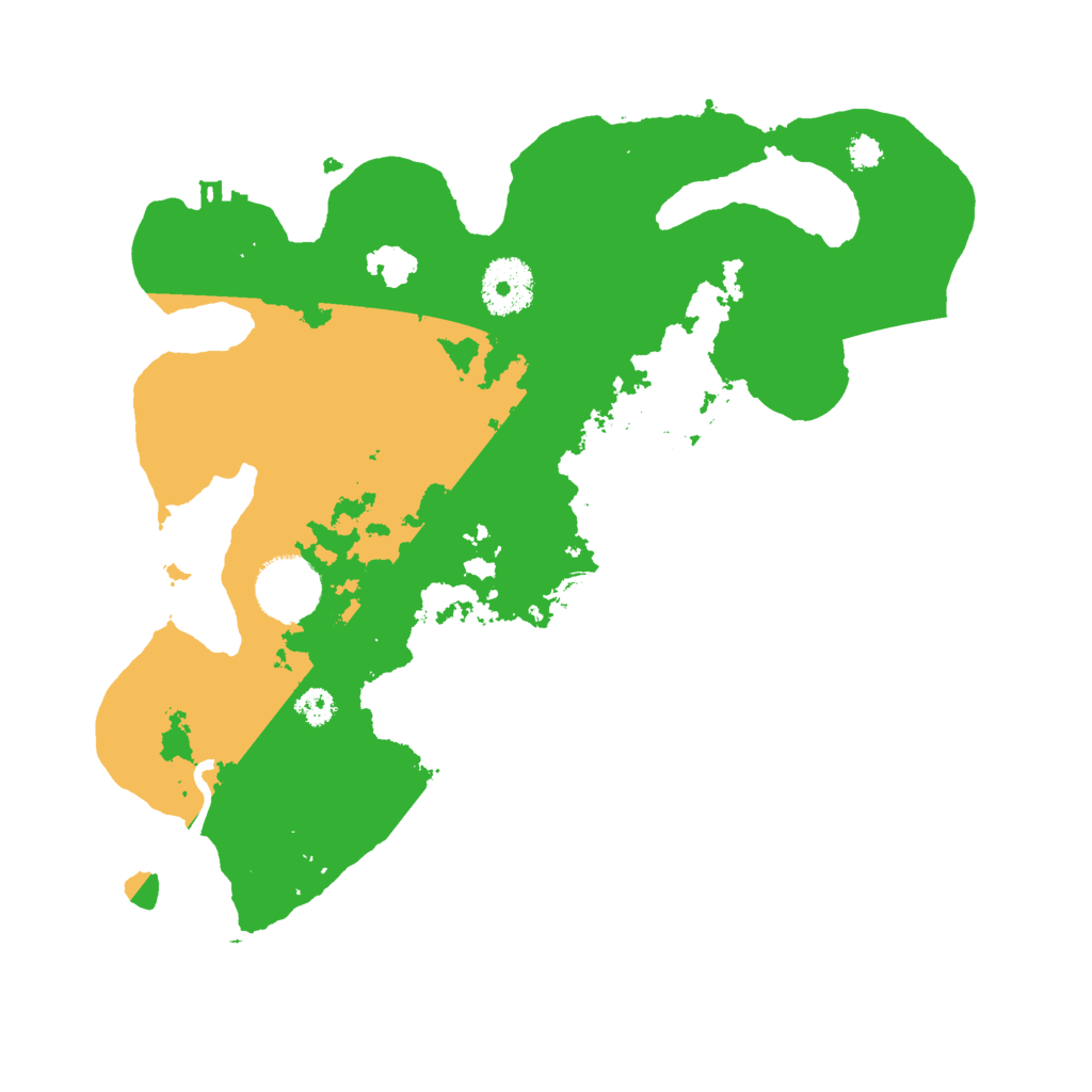 Biome Rust Map: Procedural Map, Size: 3000, Seed: 1555