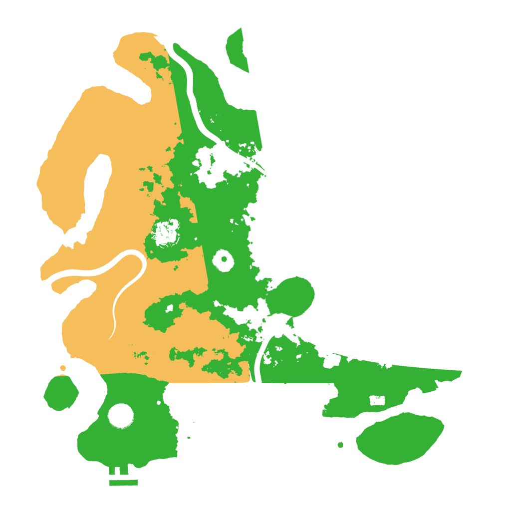 Biome Rust Map: Procedural Map, Size: 3620, Seed: 4949