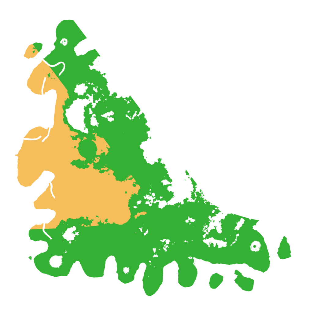 Biome Rust Map: Procedural Map, Size: 4500, Seed: 4796842