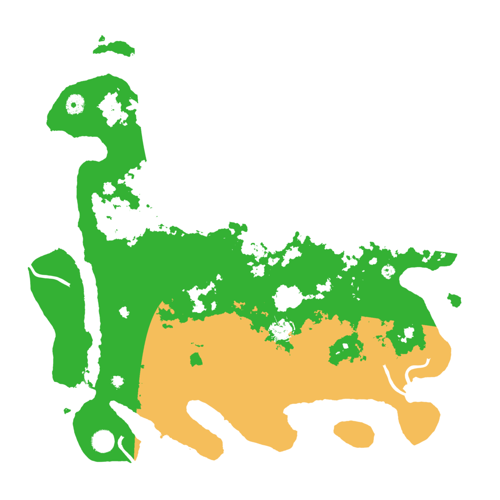 Biome Rust Map: Procedural Map, Size: 3850, Seed: 458179991