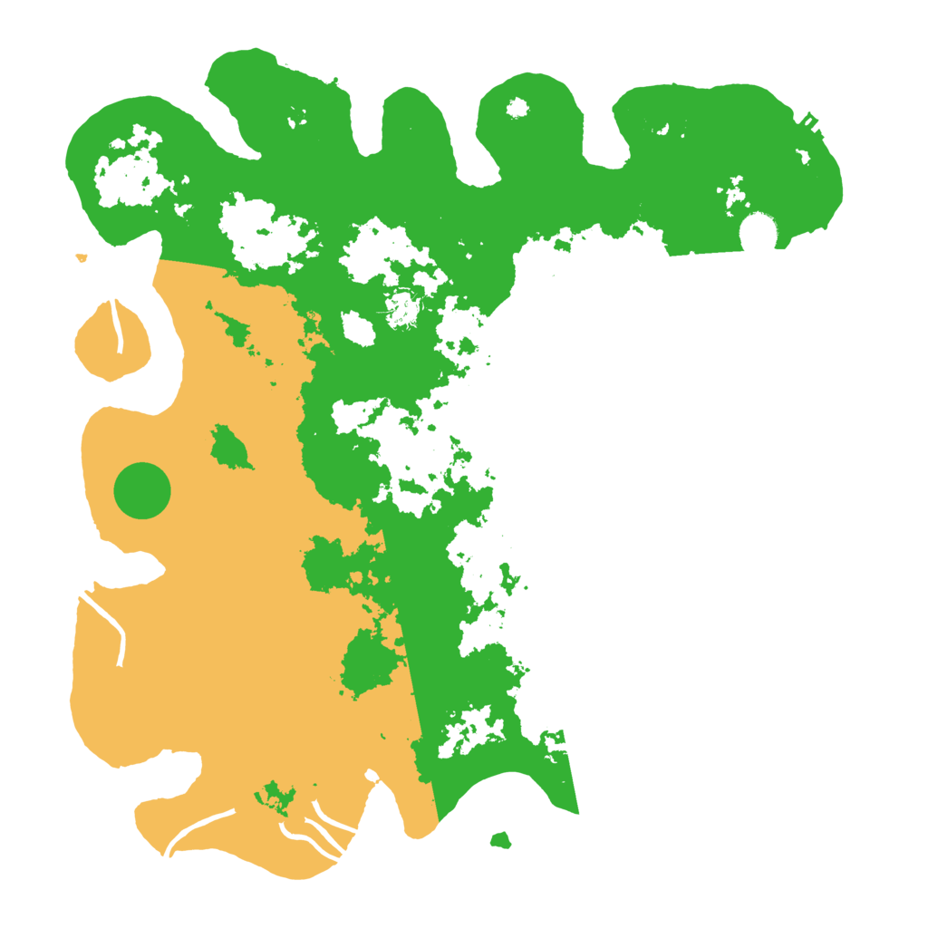 Biome Rust Map: Procedural Map, Size: 4300, Seed: 176975227