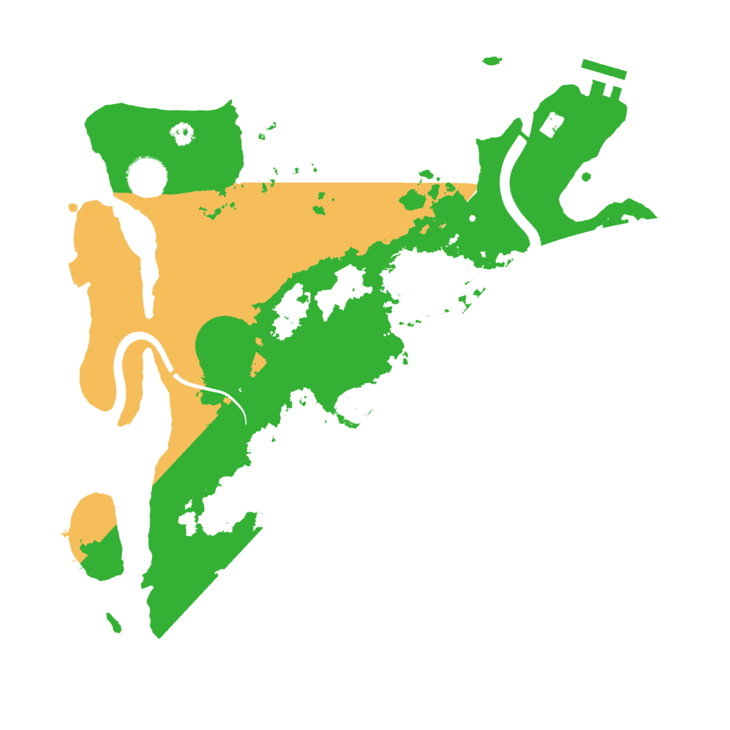 Biome Rust Map: Procedural Map, Size: 3250, Seed: 4872026