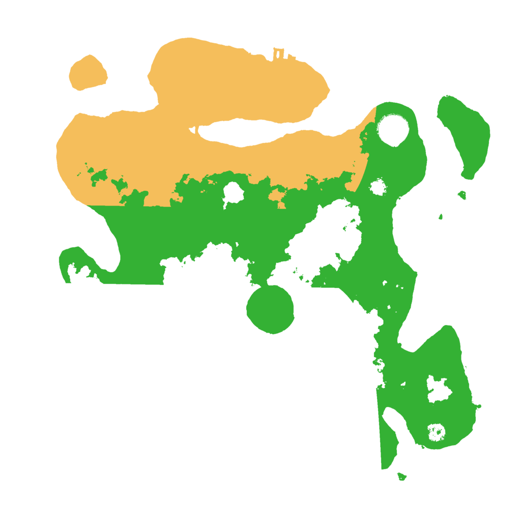 Biome Rust Map: Procedural Map, Size: 3000, Seed: 65942