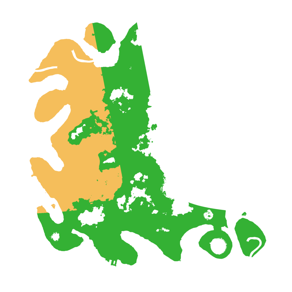 Biome Rust Map: Procedural Map, Size: 3250, Seed: 2487025