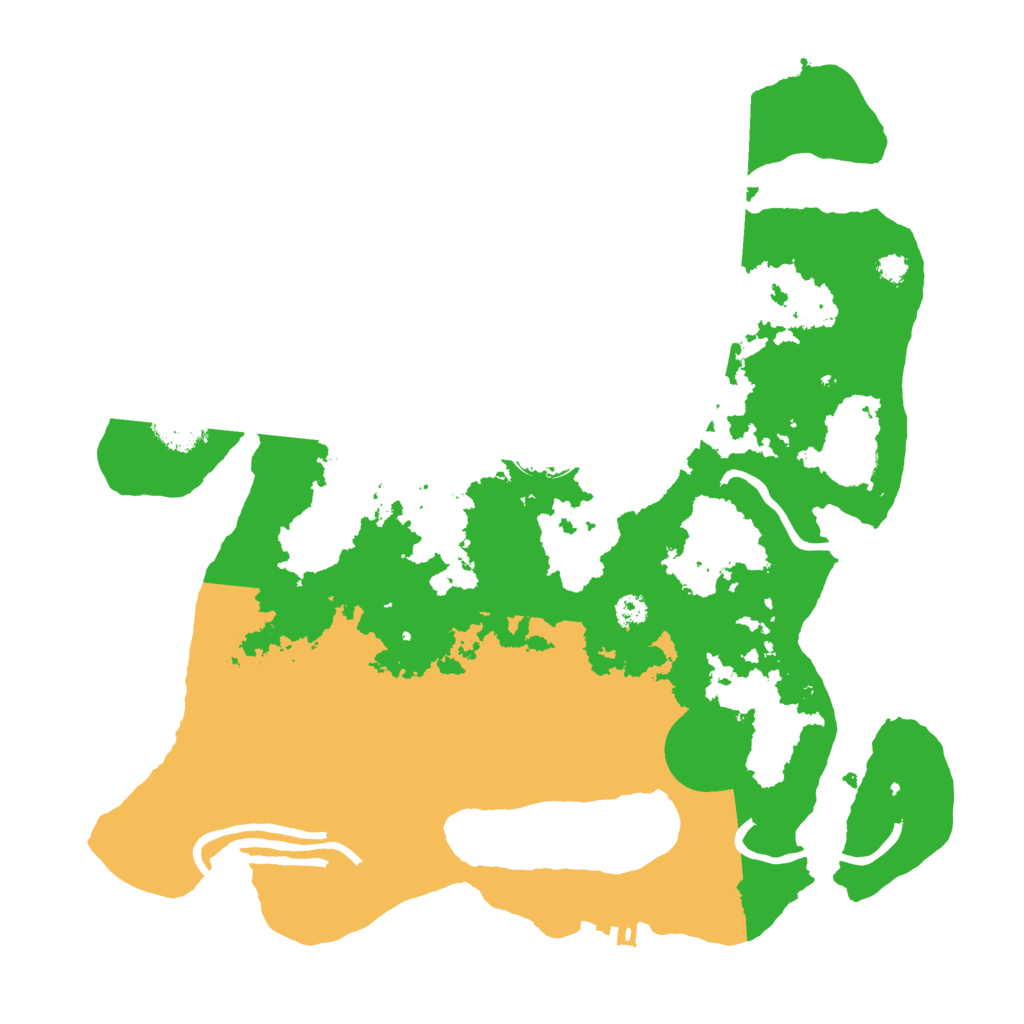 Biome Rust Map: Procedural Map, Size: 3250, Seed: 3495926