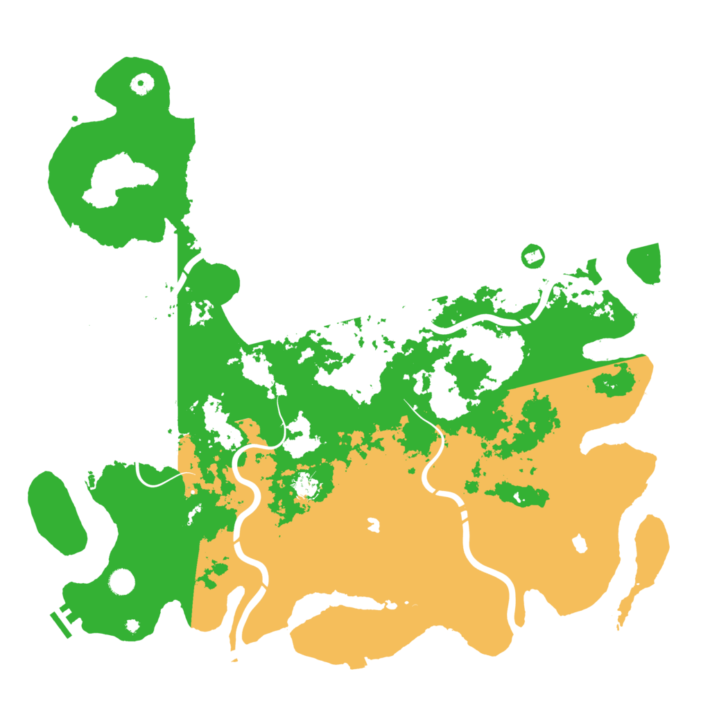 Biome Rust Map: Procedural Map, Size: 4800, Seed: 557394806