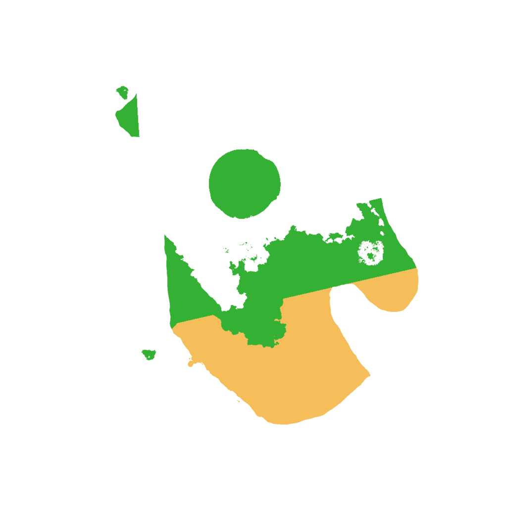 Biome Rust Map: Procedural Map, Size: 2000, Seed: 434