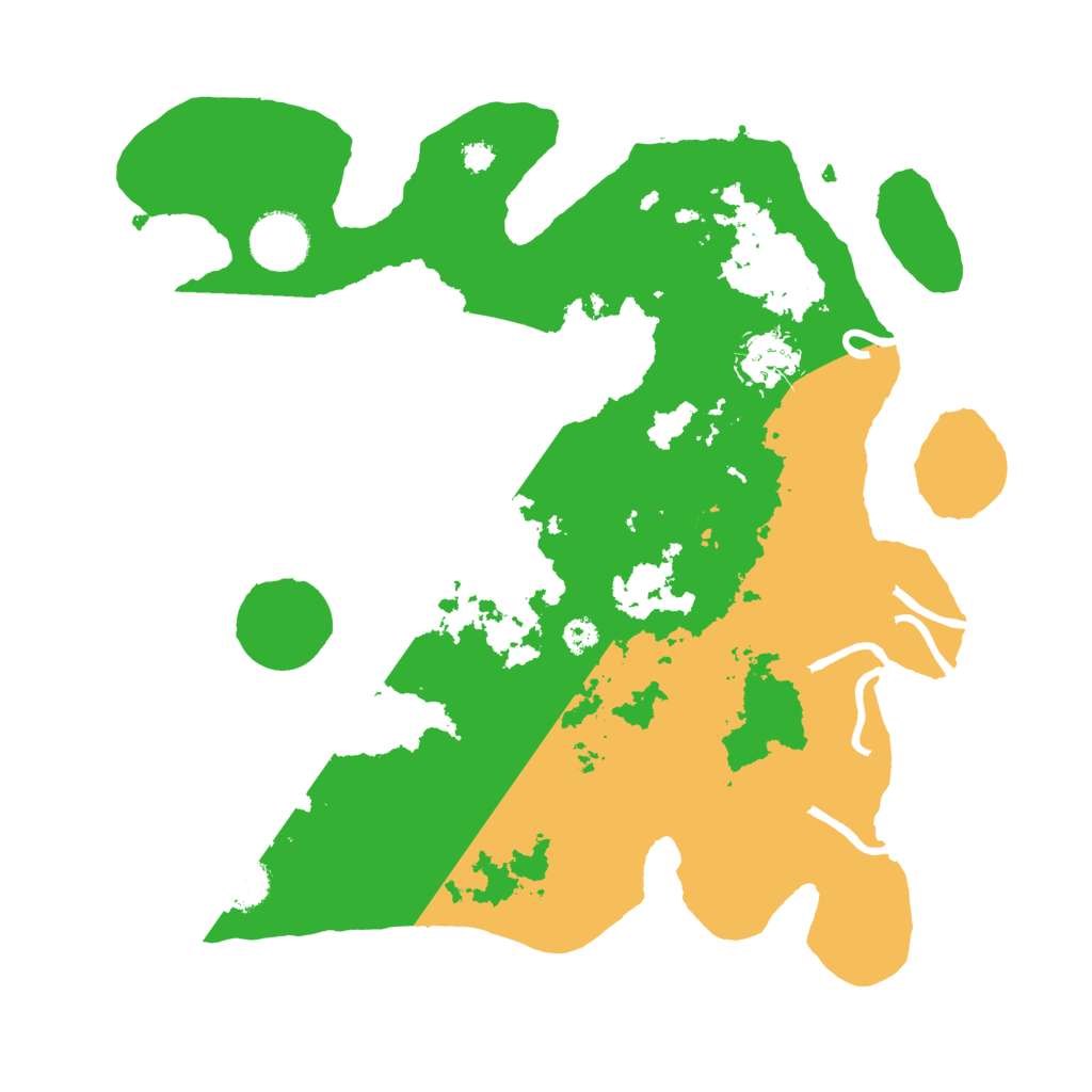 Biome Rust Map: Procedural Map, Size: 3250, Seed: 4483050