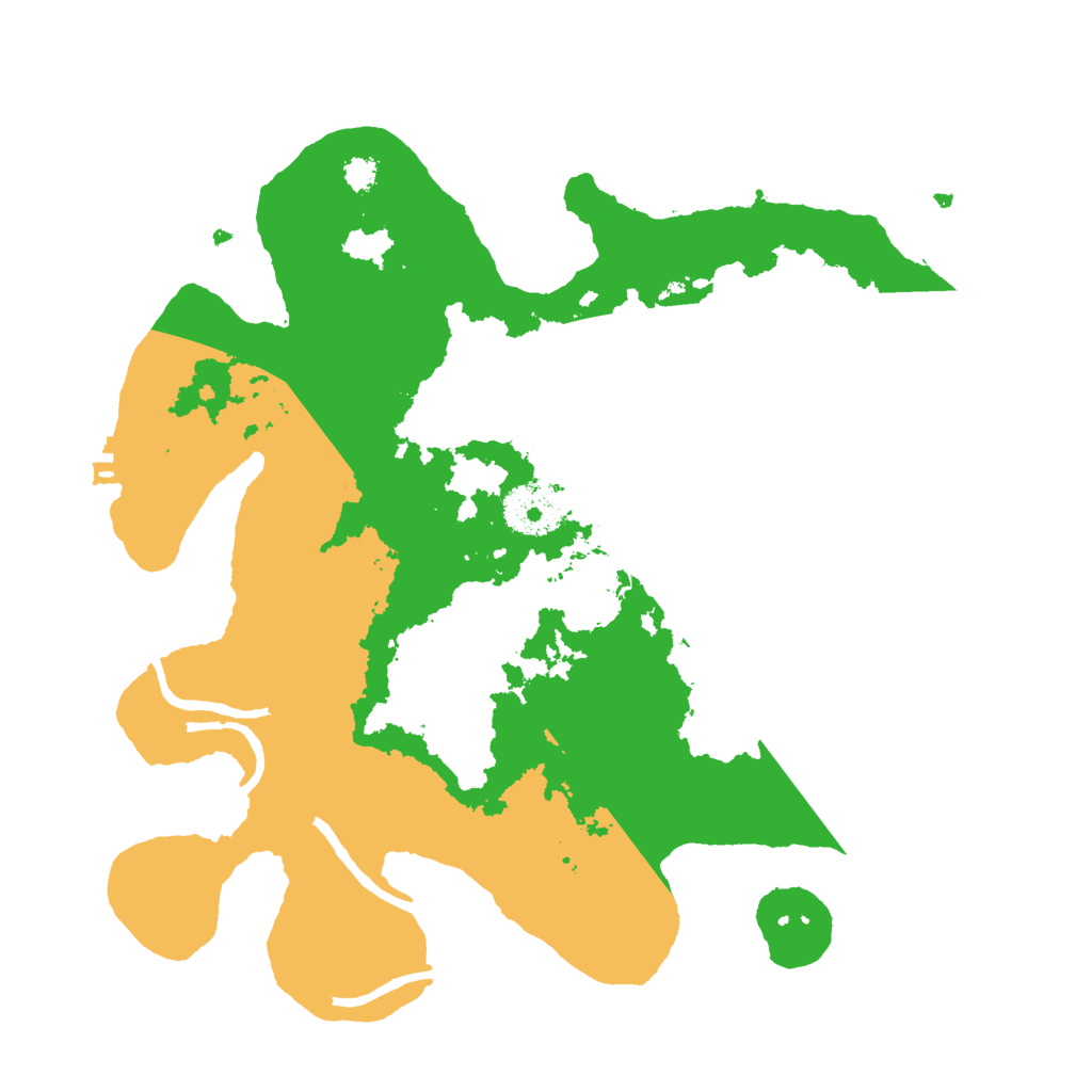 Biome Rust Map: Procedural Map, Size: 3000, Seed: 1911843865