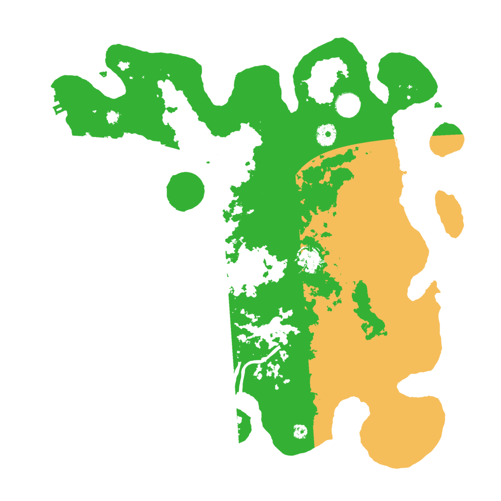 Biome Rust Map: Procedural Map, Size: 3556, Seed: 100