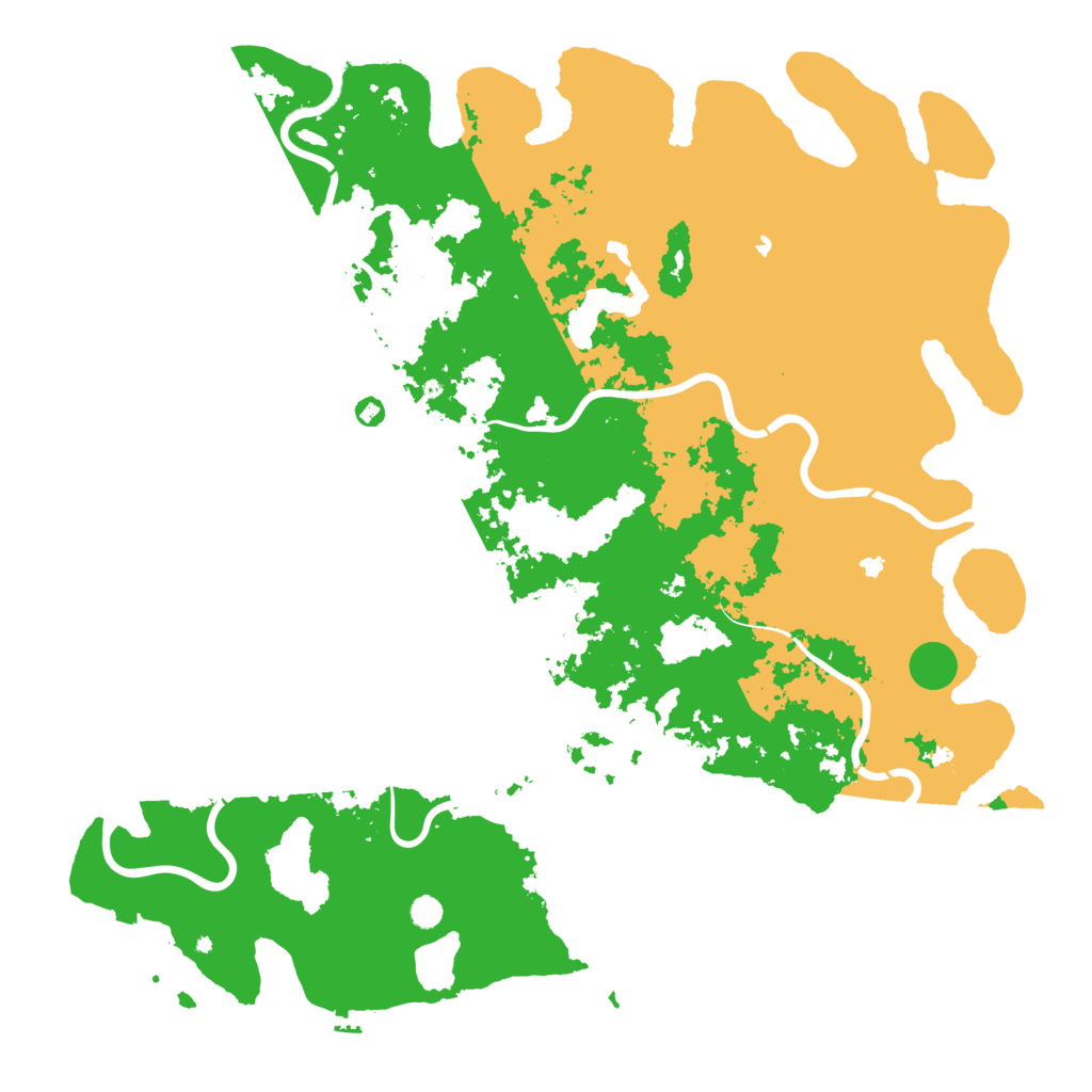 Biome Rust Map: Procedural Map, Size: 6000, Seed: 646630