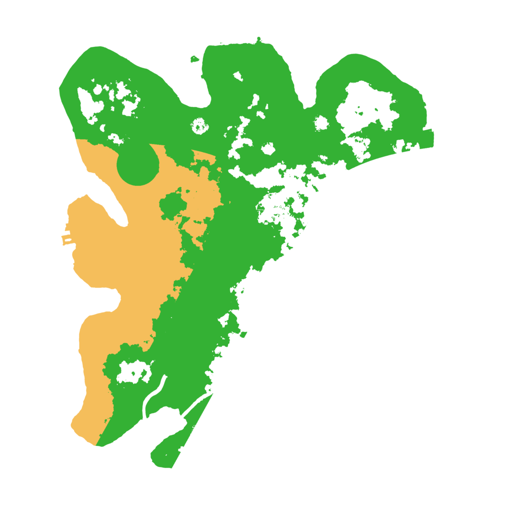 Biome Rust Map: Procedural Map, Size: 3250, Seed: 2867986