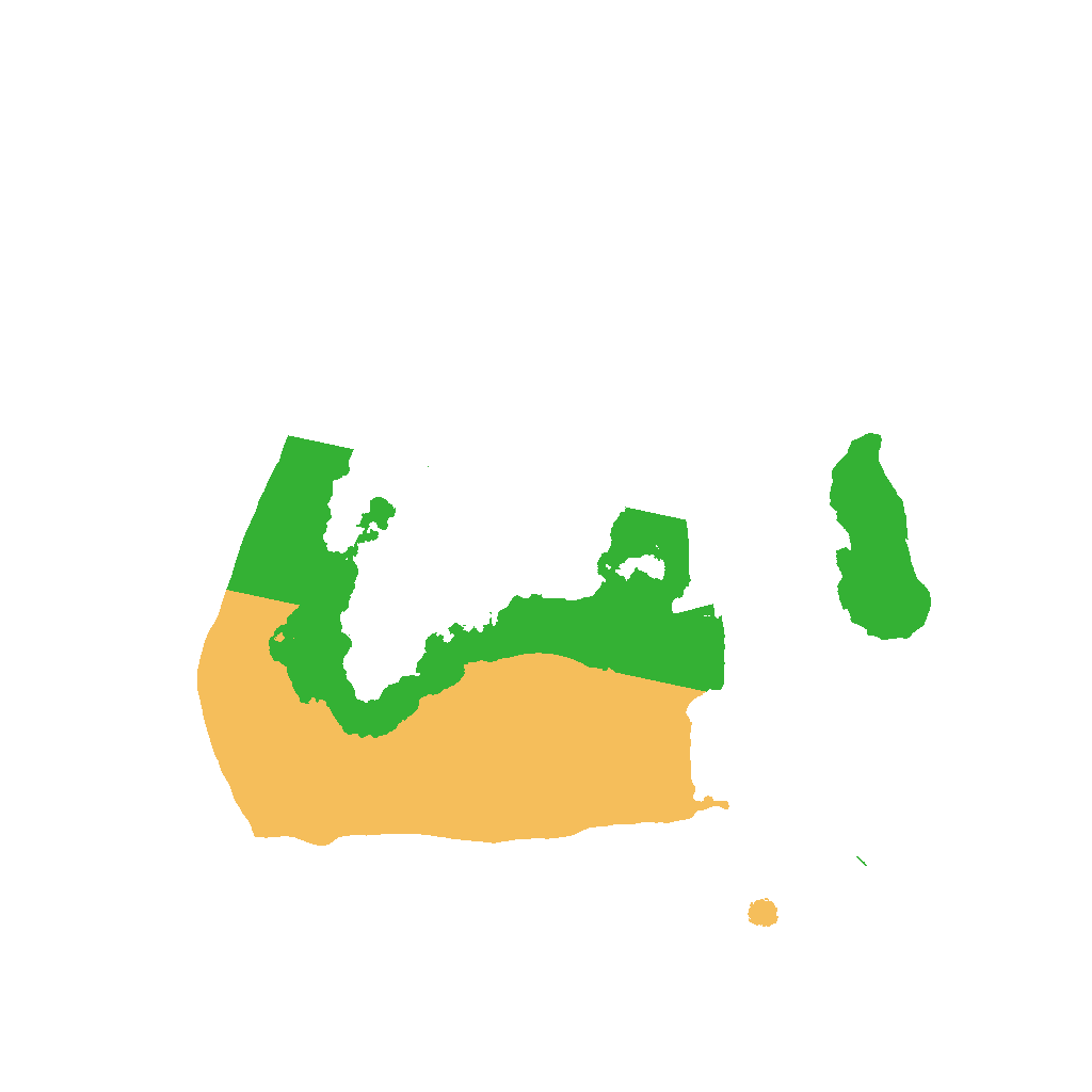 Biome Rust Map: Procedural Map, Size: 1500, Seed: 109