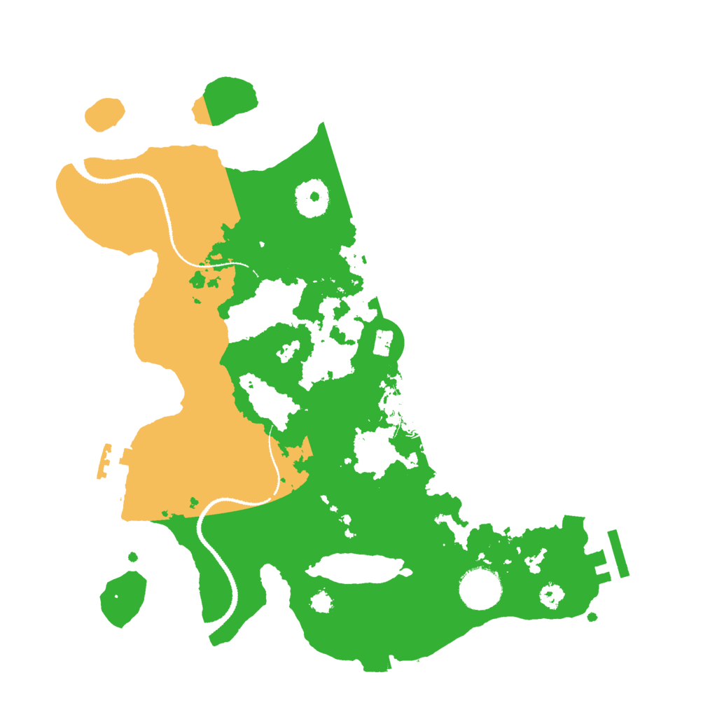 Biome Rust Map: Procedural Map, Size: 3000, Seed: 781538553