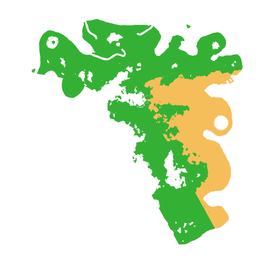 Biome Rust Map: Procedural Map, Size: 3250, Seed: 4829096