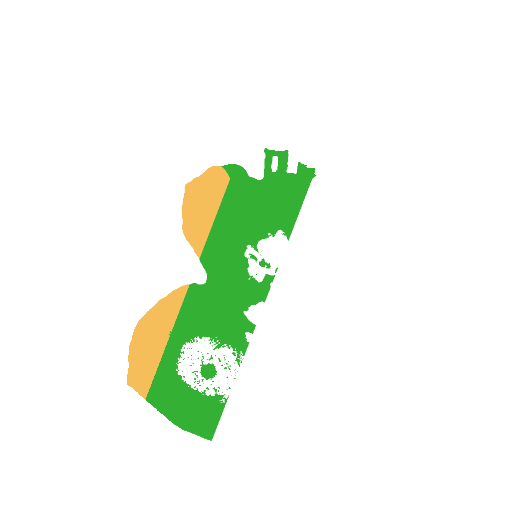 Biome Rust Map: Procedural Map, Size: 1300, Seed: 3569