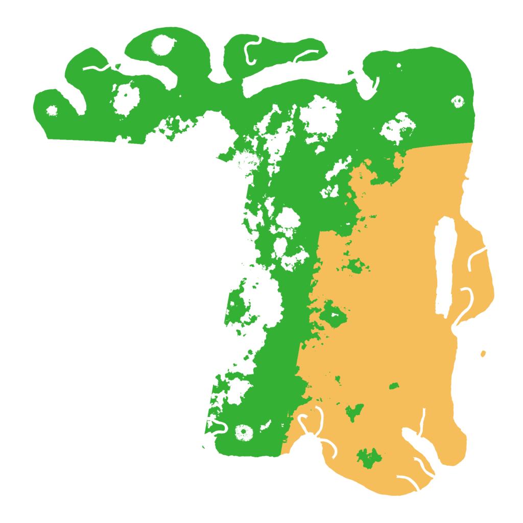 Biome Rust Map: Procedural Map, Size: 4500, Seed: 81260271