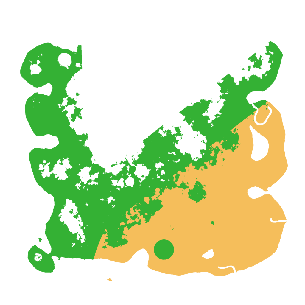Biome Rust Map: Procedural Map, Size: 4000, Seed: 152594599