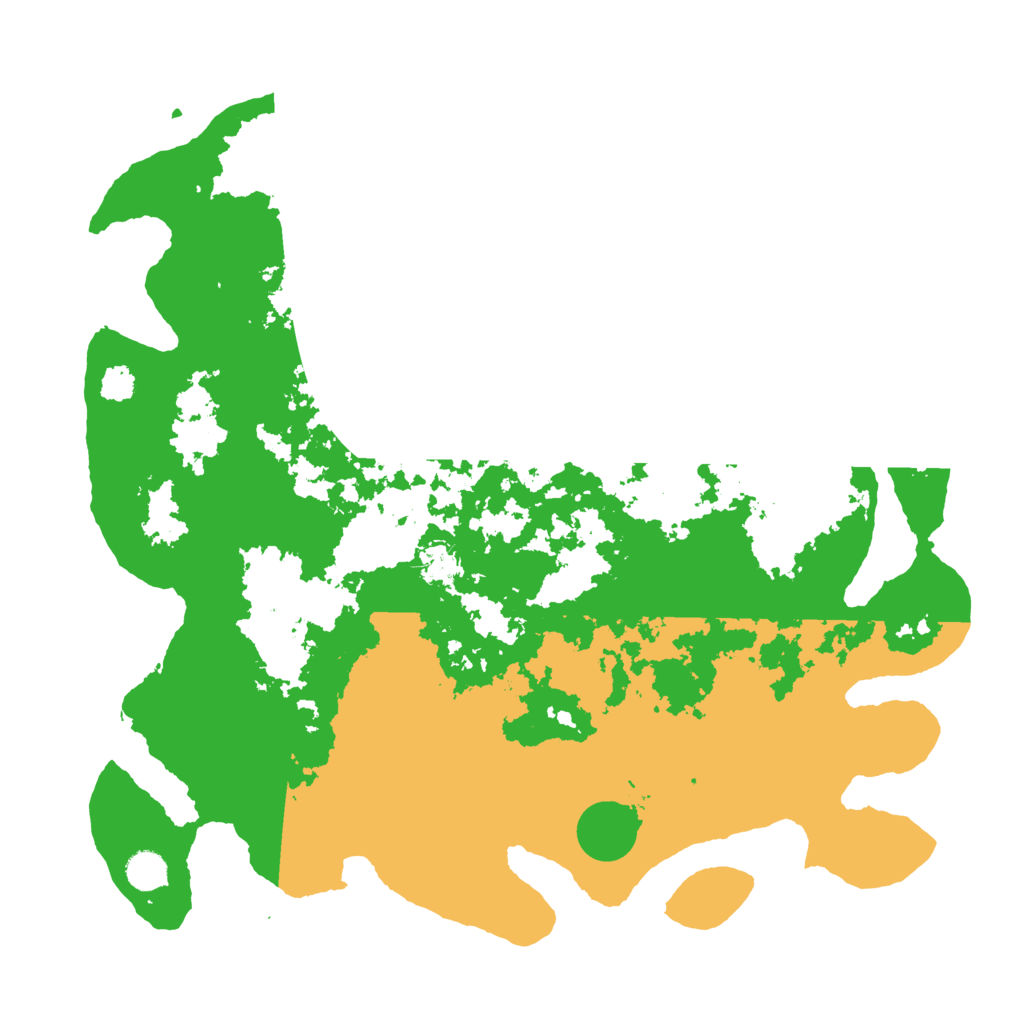 Biome Rust Map: Barren, Size: 4500, Seed: 3194411