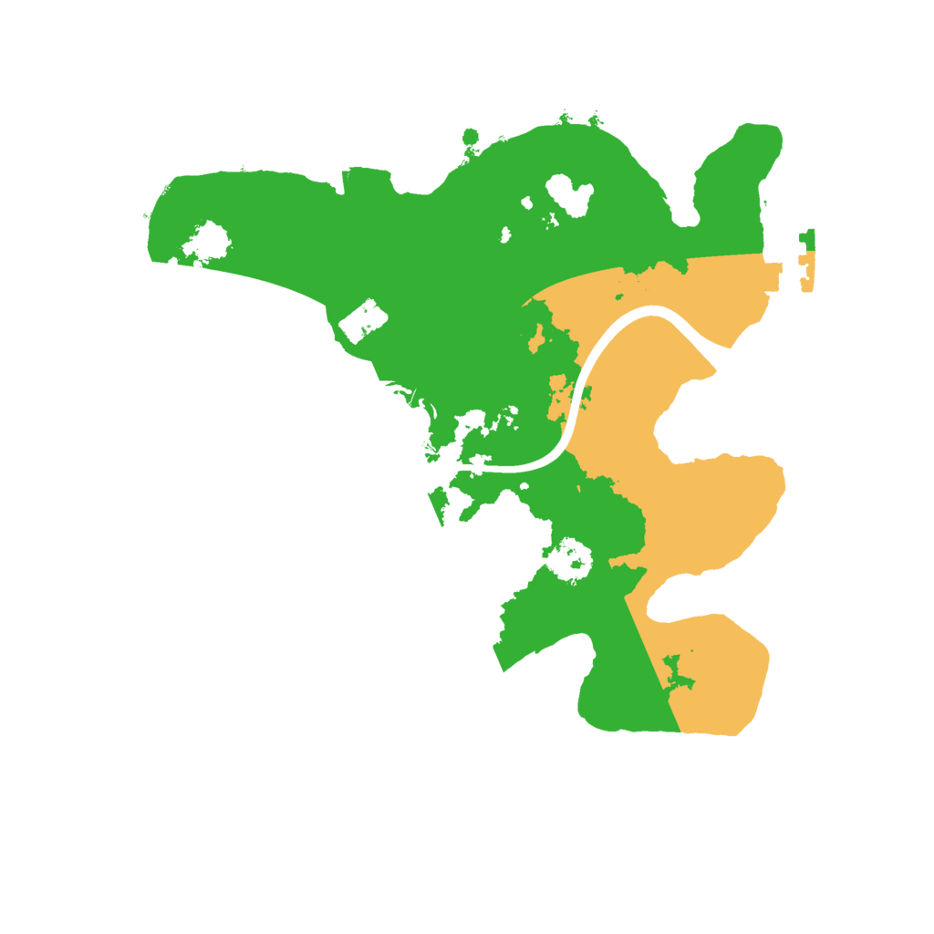 Biome Rust Map: Procedural Map, Size: 2250, Seed: 1848182905