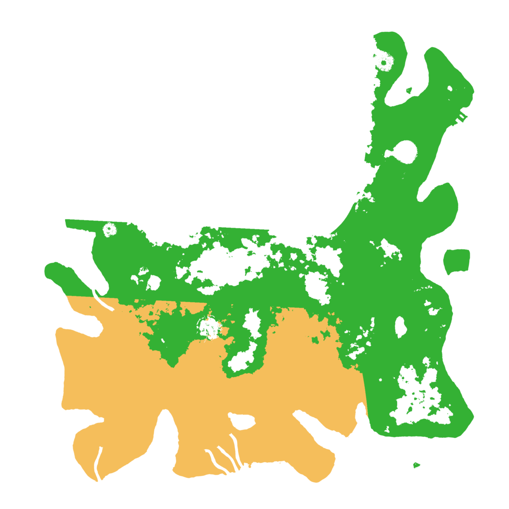 Biome Rust Map: Procedural Map, Size: 4000, Seed: 157607550