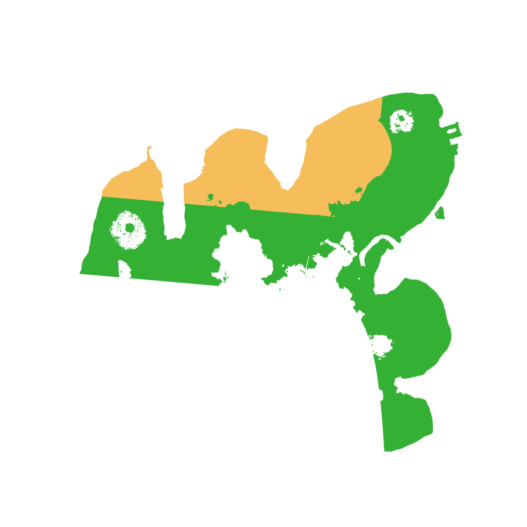 Biome Rust Map: Procedural Map, Size: 2250, Seed: 1909612546