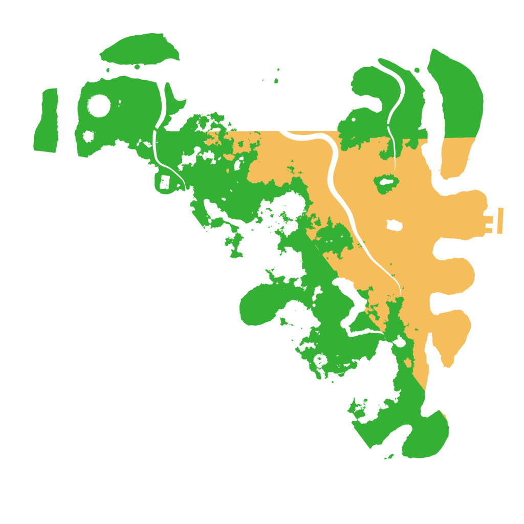 Biome Rust Map: Procedural Map, Size: 4050, Seed: 1002135996