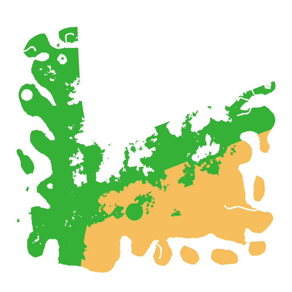 Biome Rust Map: Procedural Map, Size: 4500, Seed: 584853522