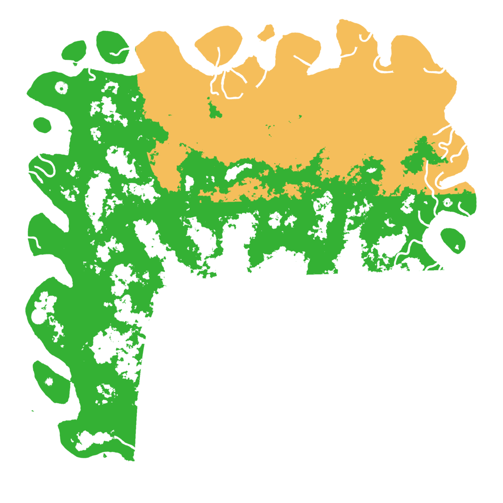 Biome Rust Map: Procedural Map, Size: 6000, Seed: 941083