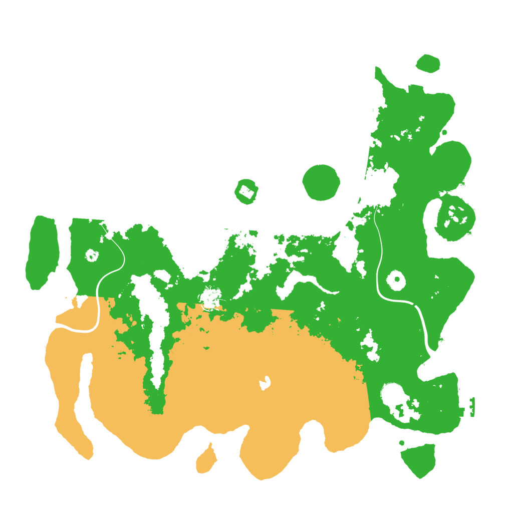 Biome Rust Map: Procedural Map, Size: 4000, Seed: 1657875343