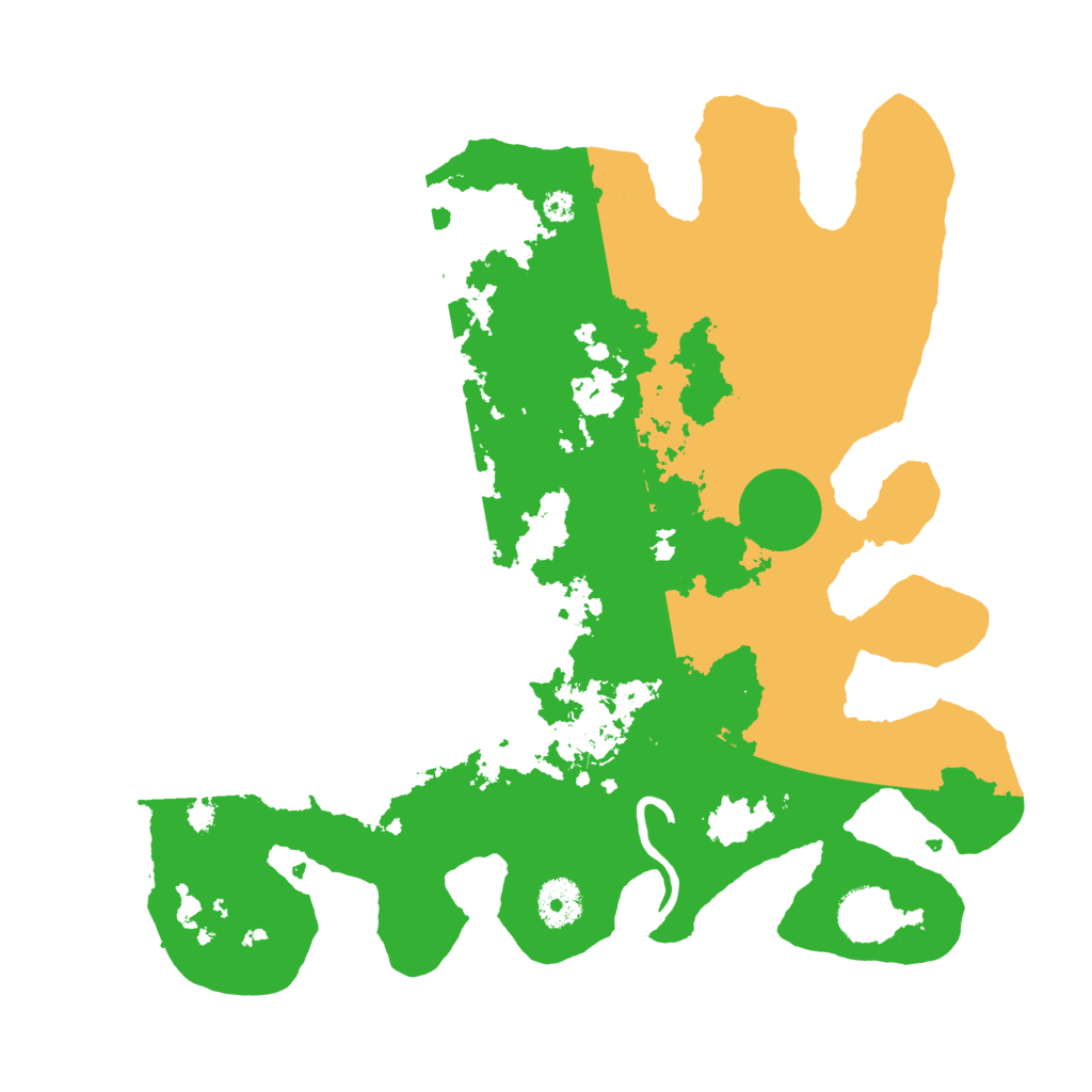 Biome Rust Map: Procedural Map, Size: 3500, Seed: 1097189390