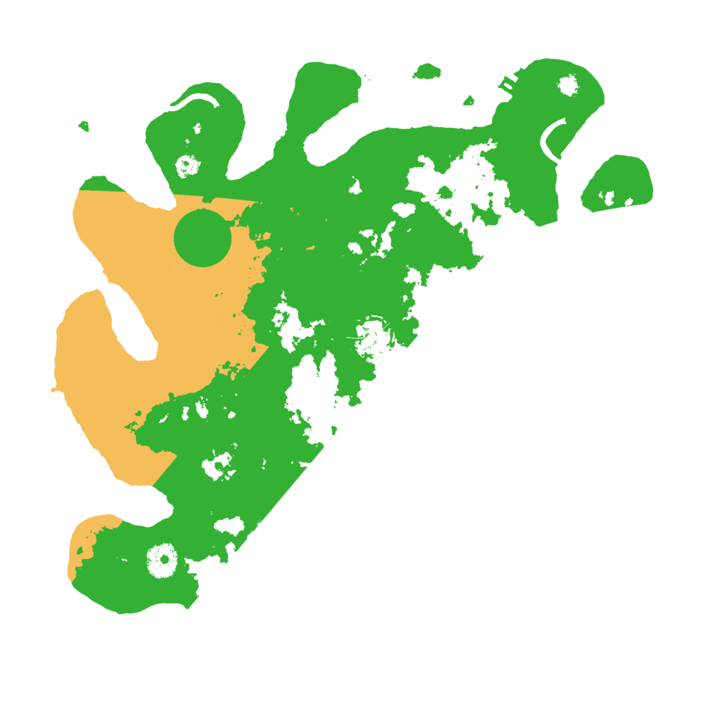 Biome Rust Map: Procedural Map, Size: 3250, Seed: 3221851