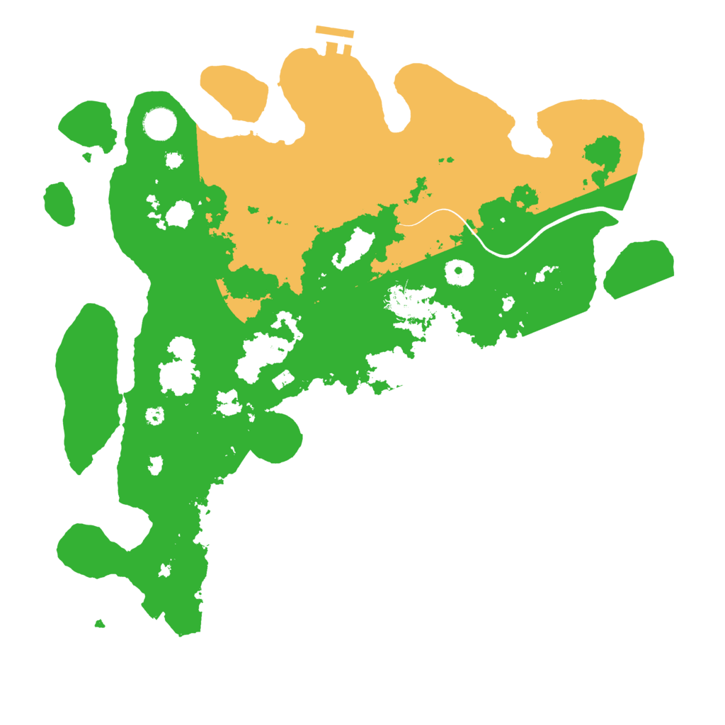 Biome Rust Map: Procedural Map, Size: 3850, Seed: 1534677095