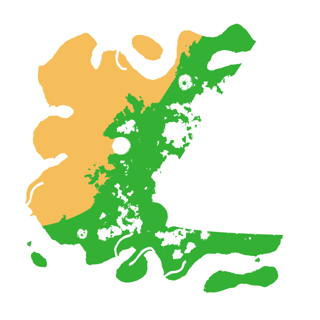 Biome Rust Map: Procedural Map, Size: 3250, Seed: 1211134