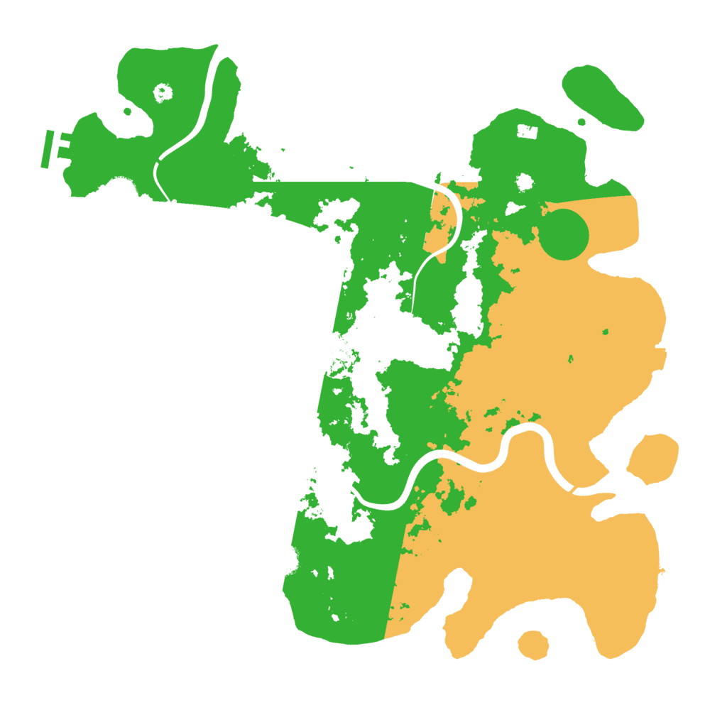 Biome Rust Map: Procedural Map, Size: 3850, Seed: 1171039163