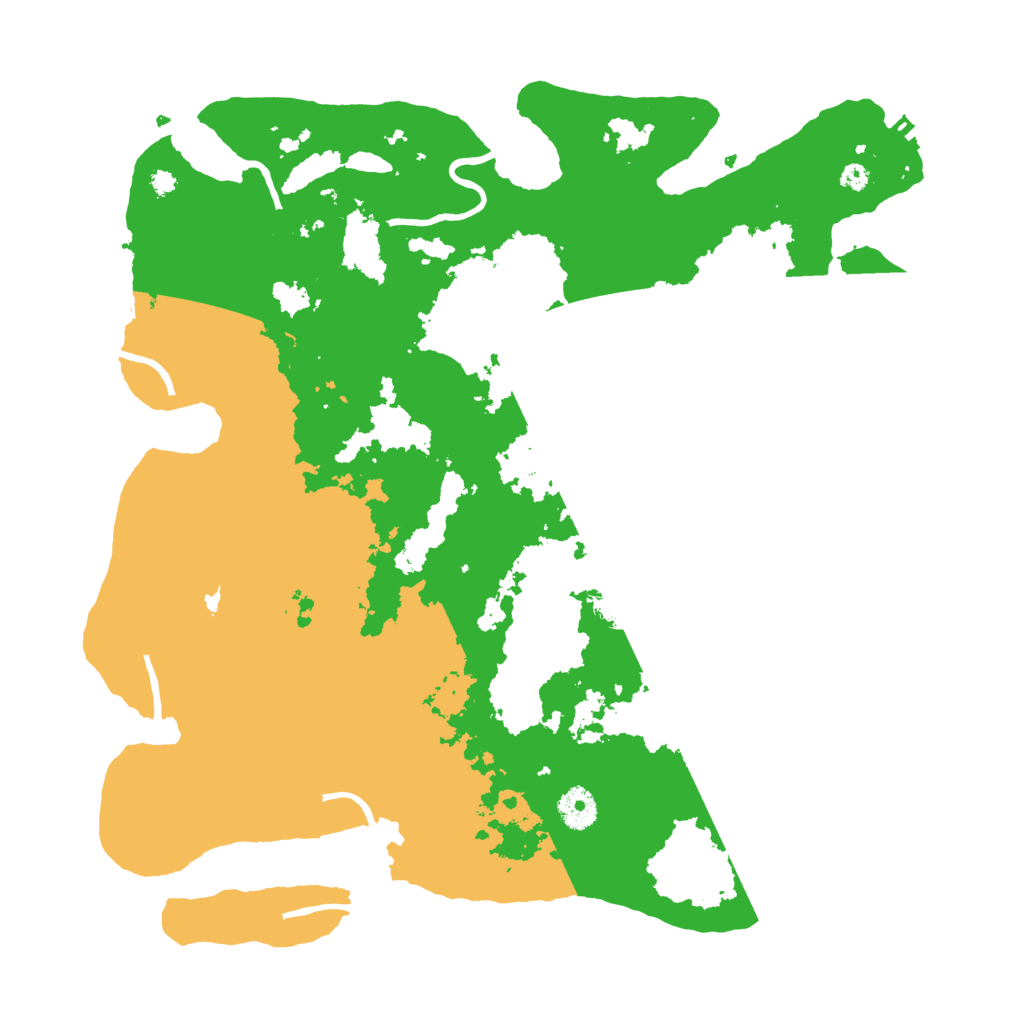 Biome Rust Map: Procedural Map, Size: 3850, Seed: 41393805