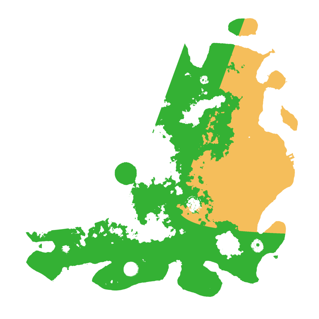 Biome Rust Map: Procedural Map, Size: 3850, Seed: 5674458