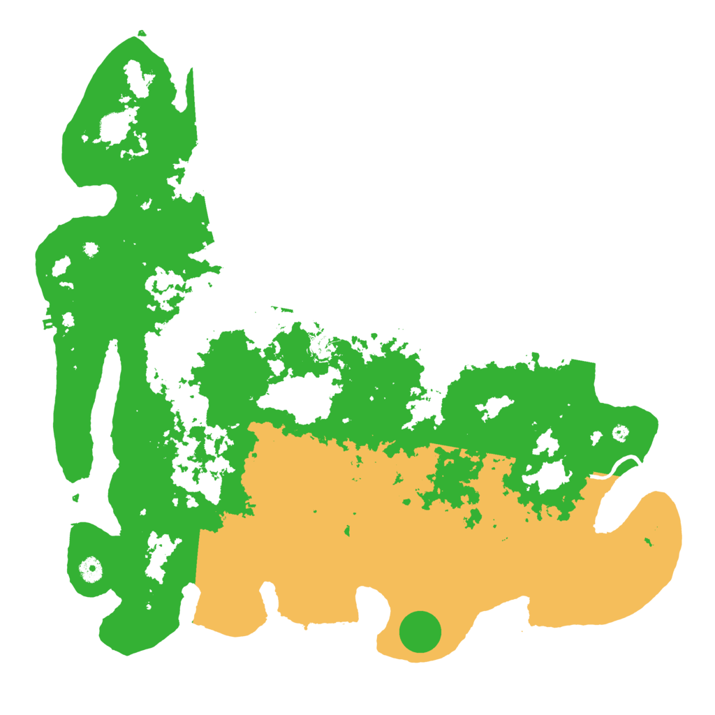 Biome Rust Map: Procedural Map, Size: 4500, Seed: 6969420