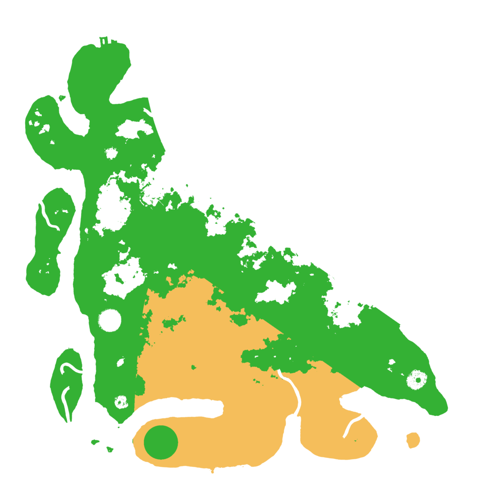 Biome Rust Map: Procedural Map, Size: 3850, Seed: 804407496