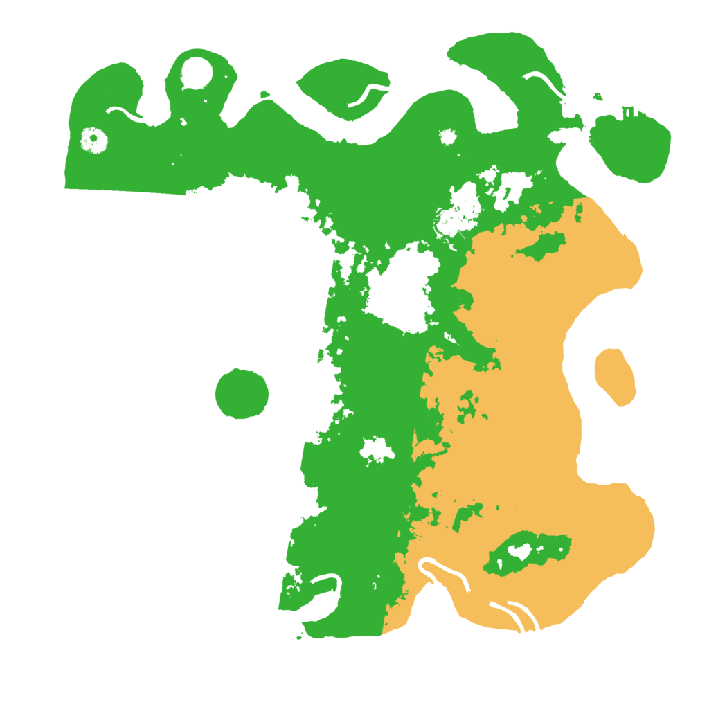 Biome Rust Map: Procedural Map, Size: 4000, Seed: 61654344