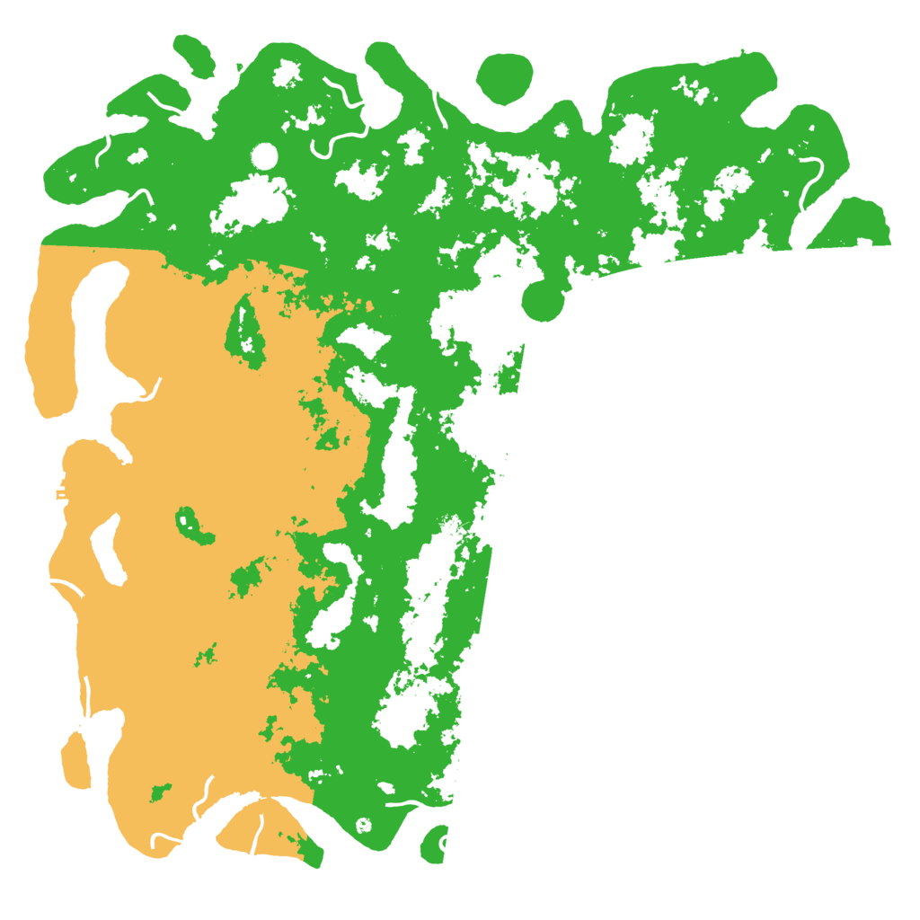 Biome Rust Map: Procedural Map, Size: 6000, Seed: 360856139